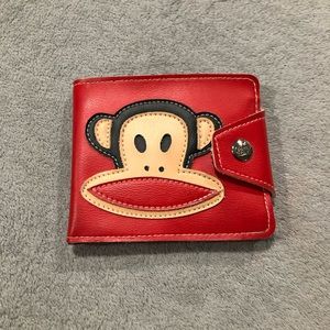 Paul Frank wallet rare red